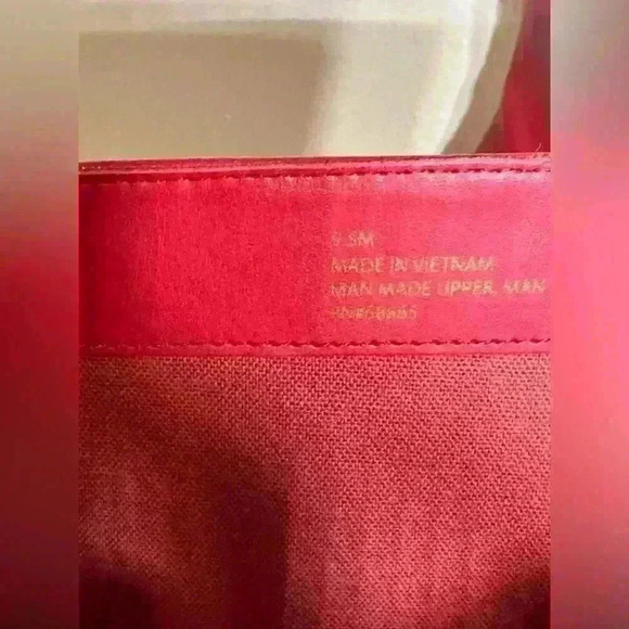 Open Edit Red Hesper Bootie Holiday Valentines Club Party 9.5 - Picture 10 of 10